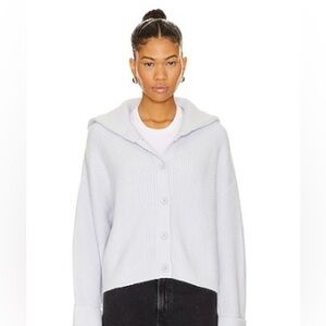 525 knit baby blue sweater